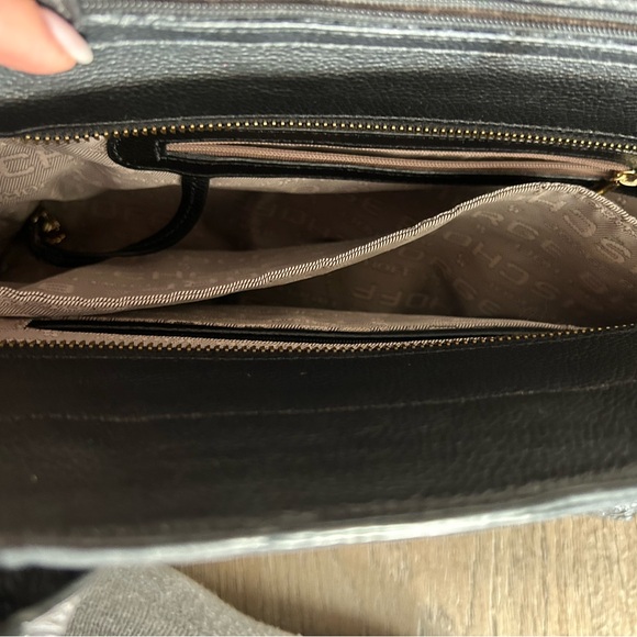 Black Leather Satchel - Picture 6 of 14